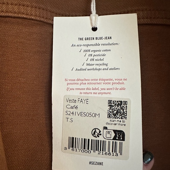 Faye Jacket (Vest) NWT - Picture 5 of 5